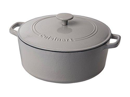 Cuisinart Cast Iron Casserole, Terracotta Orange, 7-Quart - JOY2ESpree
