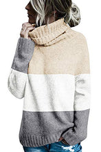 
                        
                          Muat gambar ke penampil Galeri, FISACE Womens Solid Round Neck Oversized Turtleneck Full Sleeve Knitted Sweater Pullover
                        
                      