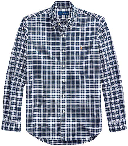 Polo Ralph Lauren Mens Classic Fit Oxford Longsleeve Buttondown Shirt
