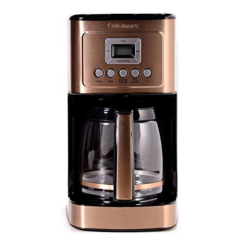 Cuisinart DCC-3200W Perfectemp Coffee Maker, 14 Cup Progammable Coffeemaker with Glass Carafe, White - JOY2ESpree