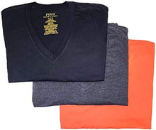 
                        
                          Cargar imagen en el visor de la galería, Polo Ralph Lauren Men's Classic Fit w/Wicking 3-Pack V-Necks
                        
                      