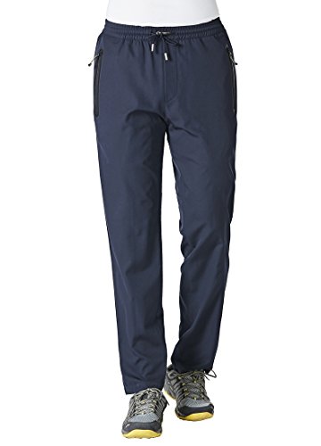 Rdruko Men's Jogger Casual Pants Lightweight Breathable Quick Dry Hiking Running Outdoor Sports Pants