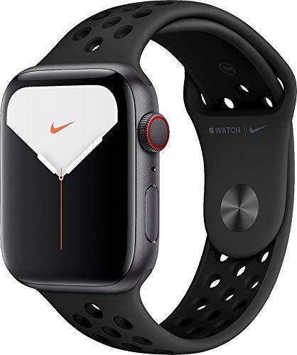Apple Watch Series 5 (GPS + Cellular, 40MM) - Gold Aluminum Case with Pink Sand Sport Band (Renewed) - JOY2ESpree