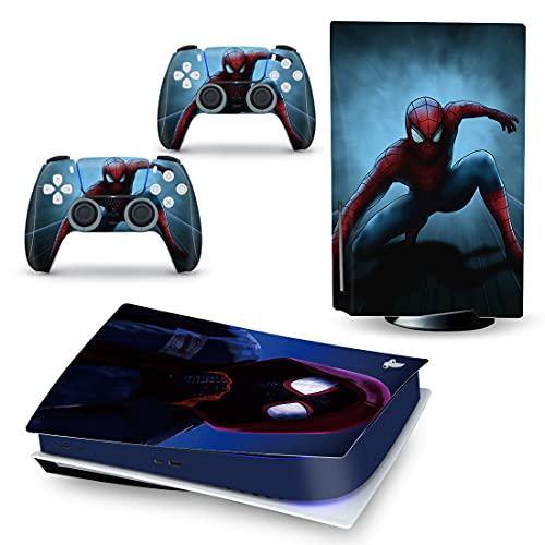 Mmoptop PS5 Skin Venom for Playstation 5 Disc Edition with Console and Dualsense Controller Full Set - JOY2ESpree