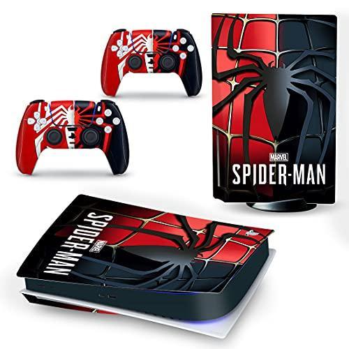 Mmoptop PS5 Skin Venom for Playstation 5 Disc Edition with Console and Dualsense Controller Full Set - JOY2ESpree