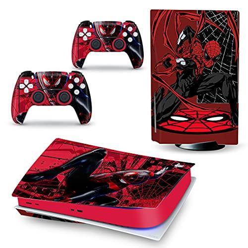 Mmoptop PS5 Skin Venom for Playstation 5 Disc Edition with Console and Dualsense Controller Full Set - JOY2ESpree