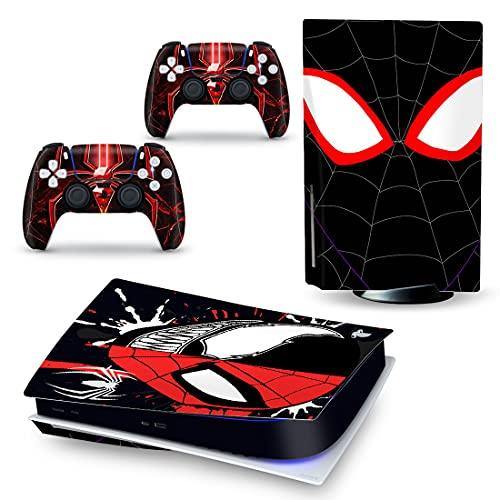 Mmoptop PS5 Skin Venom for Playstation 5 Disc Edition with Console and Dualsense Controller Full Set - JOY2ESpree