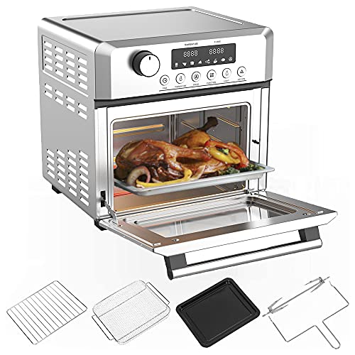 Air Fryer Convection Oven Combo 10-in-1 Countertop Airfryer 24QT Ultra Large Capacity Toaster Oven for Large Family Chicken - JOY2ESpree