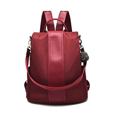 
                        
                          Load image into Gallery viewer, Women Backpack Purse Waterproof Nylon Anti-theft Rucksack Lightweight Shoulder Bag
                        
                      
