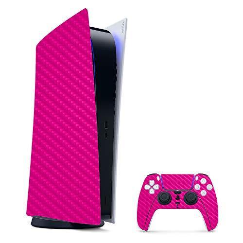 MightySkins Carbon Fiber Skin Compatible with PS5 / Playstation 5 Digital Edition Bundle - JOY2ESpree