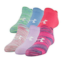 
                        
                          Load image into Gallery viewer, Under Armour Youth Essential 2.0 No Show Socks, 6-Pairs
                        
                      