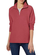 
                        
                          गैलरी व्यूवर में इमेज लोड करें, Jag Jeans Women's Theresa Quarter Zip Brushed Terry Top
                        
                      