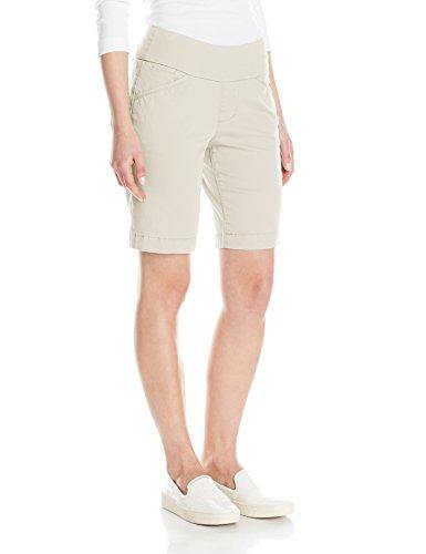 Jag Jeans Women's Petite Ainsley Pull On Twill Bermuda