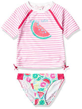 
                        
                          Load image into Gallery viewer, Tommy Bahama Girls' 2-Piece Rashguard and Swim Bottoms Set
                        
                      