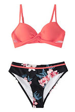 
                        
                          画像をギャラリービューアに読み込む, CUPSHE Women's Wrap Top Floral Bottom Bathing Suit Two Piece Sexy Swimsuit
                        
                      