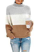
                        
                          画像をギャラリービューアに読み込む, Saodimallsu Womens Turtleneck Oversized Sweaters Batwing Long Sleeve Pullover Loose Chunky Knit Jumper - JOY2ESpree
                        
                      