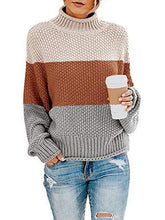 
                        
                          画像をギャラリービューアに読み込む, Saodimallsu Womens Turtleneck Oversized Sweaters Batwing Long Sleeve Pullover Loose Chunky Knit Jumper - JOY2ESpree
                        
                      