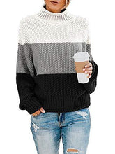 
                        
                          画像をギャラリービューアに読み込む, Saodimallsu Womens Turtleneck Oversized Sweaters Batwing Long Sleeve Pullover Loose Chunky Knit Jumper - JOY2ESpree
                        
                      