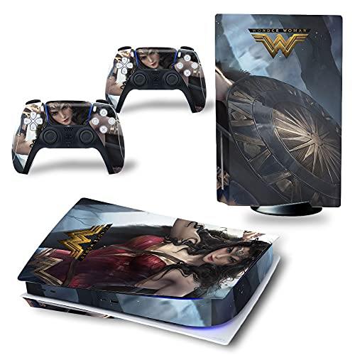 Mmoptop PS5 Skin Aven-GeRs for Playstation 5 Disc Version with Console and Dualsense Controller - Full Set - JOY2ESpree