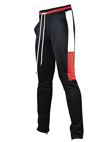 Screenshotbrand Mens Hip Hop Premium Slim Fit Track Pants