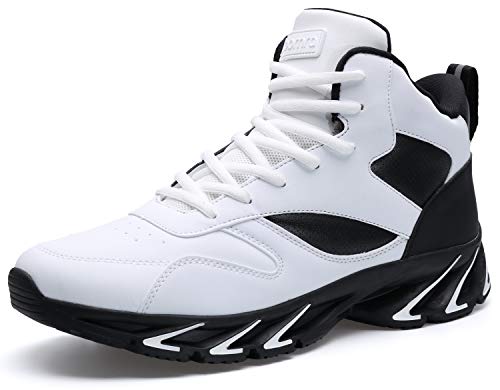 JOOMRA Men's Stylish Sneakers High Top Athletic-Inspired Shoes