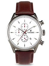 
                        
                          將圖片載入圖庫檢視器 Vincero Luxury Men's Chrono S Wrist Watch - Top Grain Italian Leather Watch Band - 43mm Chronograph Watch - Japanese Quartz Movement…
                        
                      