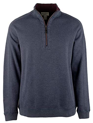 Men's Big and Tall Flipsider Half-Zip Reversible Sweatshirt