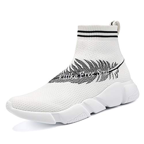 Women's Walking Shoes Running Shoes Socks Platform Fashion Mesh Sneakers Air Cushion Athletic Gym Casual Loafers Dance Hip-hop Shoes