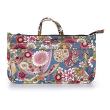 
                        
                          Load image into Gallery viewer, BTSKY New Printing Handbag Organizers Inside Purse Insert-High Capacity 13 Pockets Bag Tote Organizer with Handle Peacock Flower
                        
                      