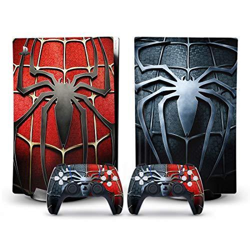 Mmoptop PS5 Skin Venom for Playstation 5 Disc Edition with Console and Dualsense Controller Full Set - JOY2ESpree