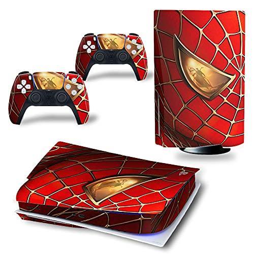 Mmoptop PS5 Skin Aven-GeRs for Playstation 5 Disc Version with Console and Dualsense Controller - Full Set - JOY2ESpree
