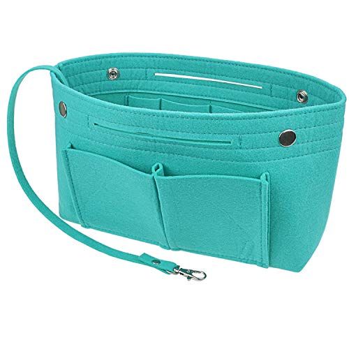 YIICOOLY Felt Tote Handbag Purse Organizer Insert Divider Shaper Bag in Bag