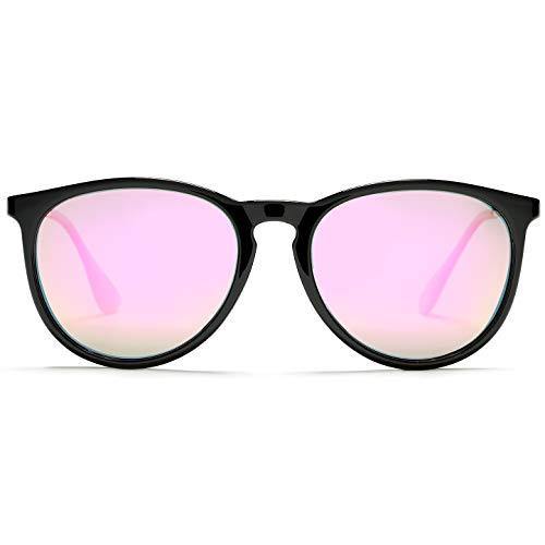 SUNGVG Polarized Sunglasses for Women Classic Round Retro Sun Glasses - JOY2ESpree