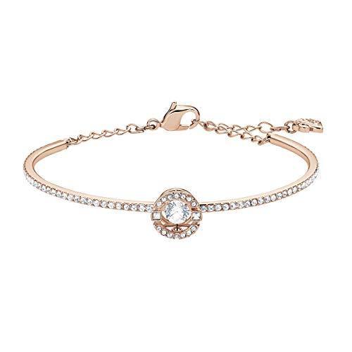 SWAROVSKI Women's Sparking Dance Crystal Jewelry Collection, Rose Gold Tone Finish - JOY2ESpree
