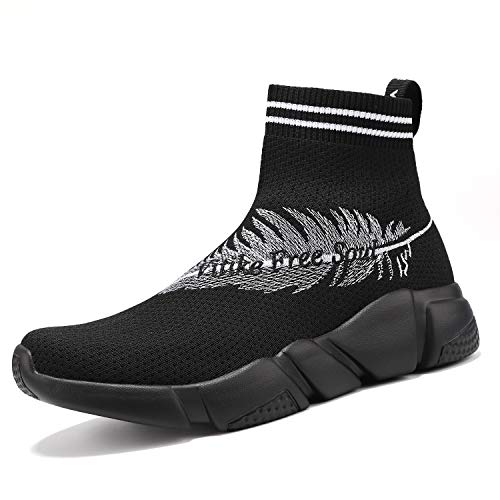 Women's Walking Shoes Running Shoes Socks Platform Fashion Mesh Sneakers Air Cushion Athletic Gym Casual Loafers Dance Hip-hop Shoes
