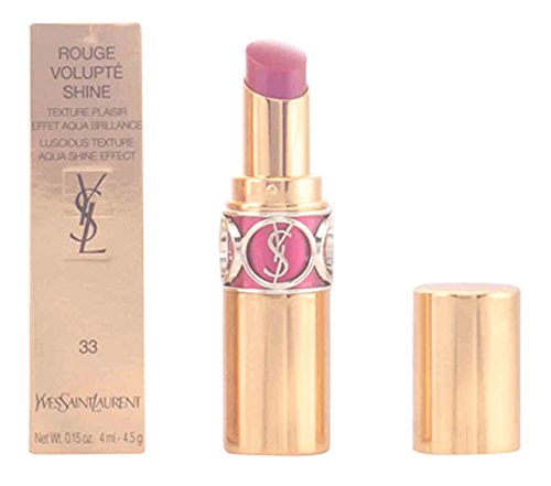 Yves Saint Laurent Rouge Volupte Shine Oil In Stick, No.33 Fuchsia Intense, 0.15 Ounce