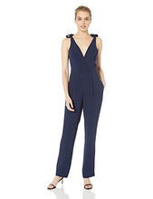 
                        
                          गैलरी व्यूवर में इमेज लोड करें, Dress the Population Women's Maira Sleeveless Plunging Dress Jumpsuit W Bows
                        
                      