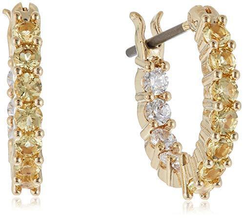 SWAROVSKI Women's Vittore Earring Jewelry Collection, Gold Tone Crystals, Clear Crystals - JOY2ESpree