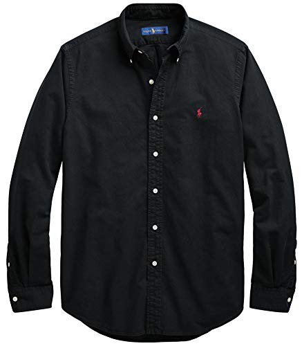 Ralph Lauren Mens Logo Button-Down Dress Shirt