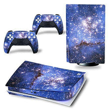 
                        
                          Load image into Gallery viewer, DOMILINA PS5 Skin Stickers, Full Body Vinyl Decal Cover for Playstation 5 Disk Edition Console &amp; Controllers - Dancing Fire - JOY2ESpree
                        
                      