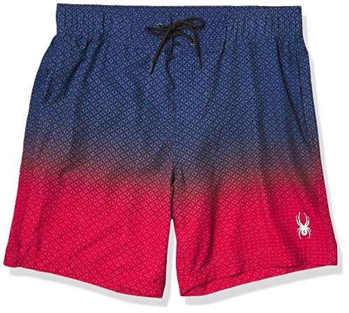 Spyder Men's 9" Geo Print Hybrid Board Short