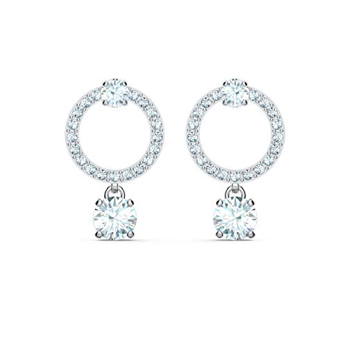 SWAROVSKI Women's Attract Crystal Jewelry Collection, Rhodium Finish - JOY2ESpree