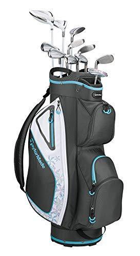 TaylorMade Golf Kalea Complete Golf Set (Dr, 3FW, 5FW, 5H, 6H, 7-PW, SW, Putter, Bag) - JOY2ESpree