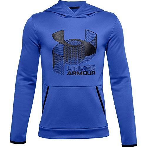 Under Armour Boys' Fleece Branded Hoodie