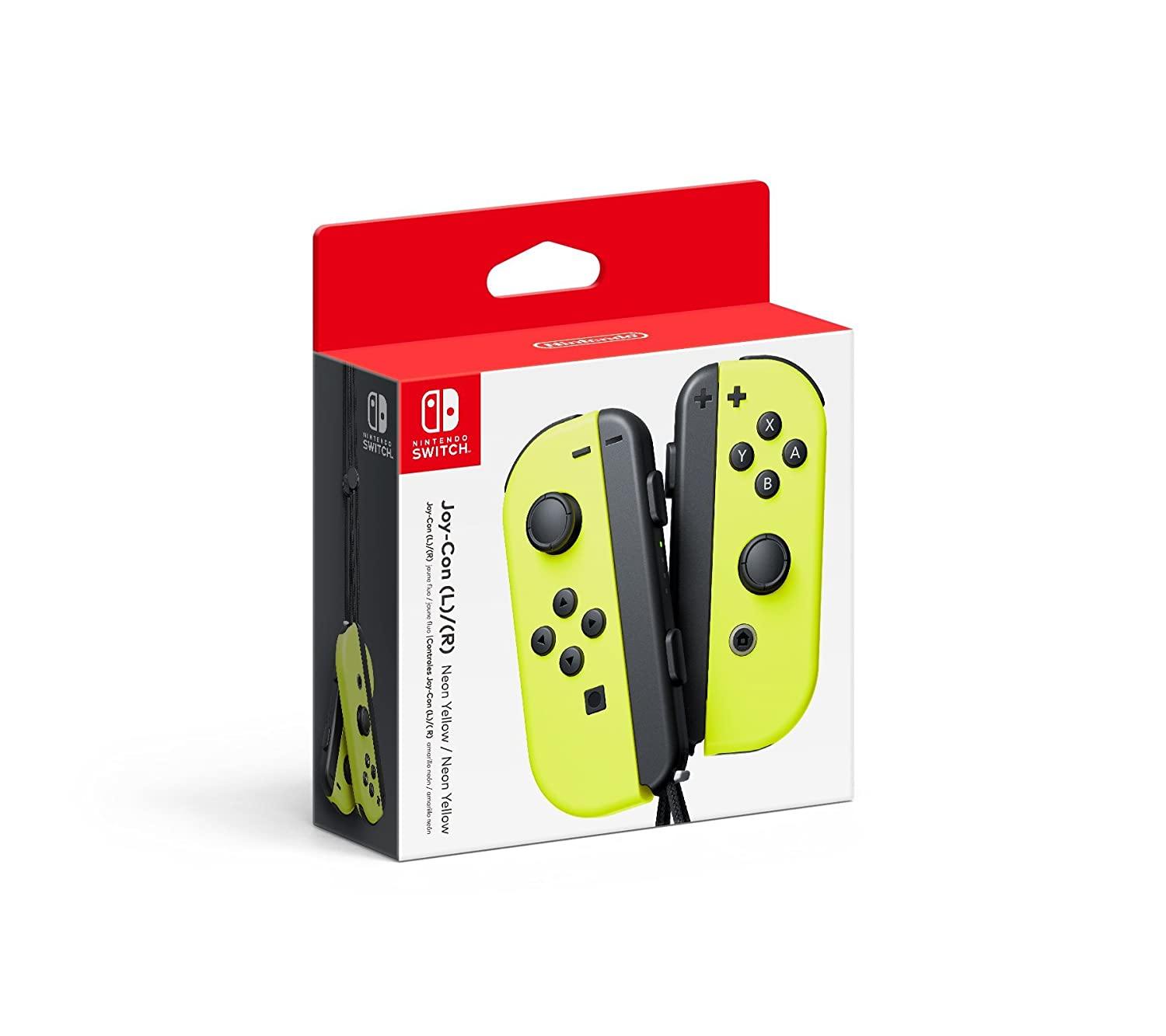 Nintendo Blue/ Neon Yellow Joy-Con (L-R) - Switch - JOY2ESpree