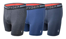 
                        
                          गैलरी व्यूवर में इमेज लोड करें, Spyder Mens Boxer Briefs Performance Sports Compression Shorts Athletic Mens Underwear - Mens Boxers Brief - 3 Pack for Men
                        
                      