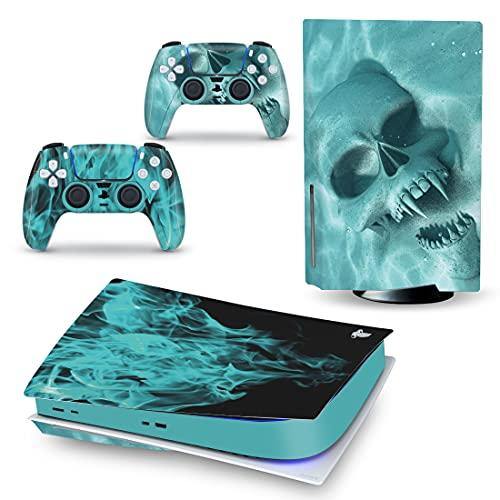 Mmoptop PS5 Skin Venom for Playstation 5 Disc Edition with Console and Dualsense Controller Full Set - JOY2ESpree