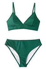 
                        
                          將圖片載入圖庫檢視器 CUPSHE Women's Bikini Triangle Sexy Lace Up Two Piece Bathing Suit
                        
                      