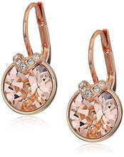 
                        
                          Load image into Gallery viewer, SWAROVSKI Women's Bella V Crystal Earrings Collection, Gray Crystals, Pink Crystals, Clear Crystals - JOY2ESpree
                        
                      