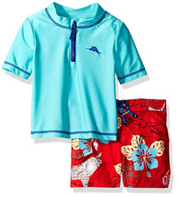 
                        
                          Load image into Gallery viewer, Tommy Bahama Boys' Rashguard and Trunks Swimsuit Set
                        
                      